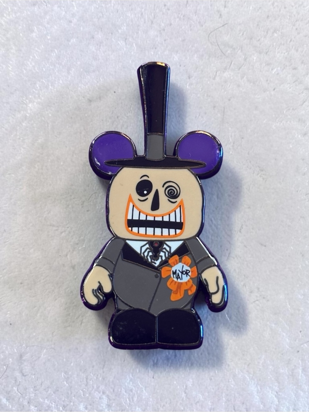 2010 Disney Booster Pin Vinylmation Nightmare Before Christmas The Mayor